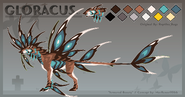 Gloracus redesign concept art