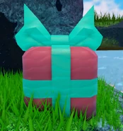The Red Giftbox in-game
