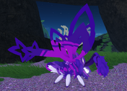 Amethyst + Glimmer Flickaflie, in-game