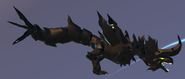 Melanistic female Taurolystris