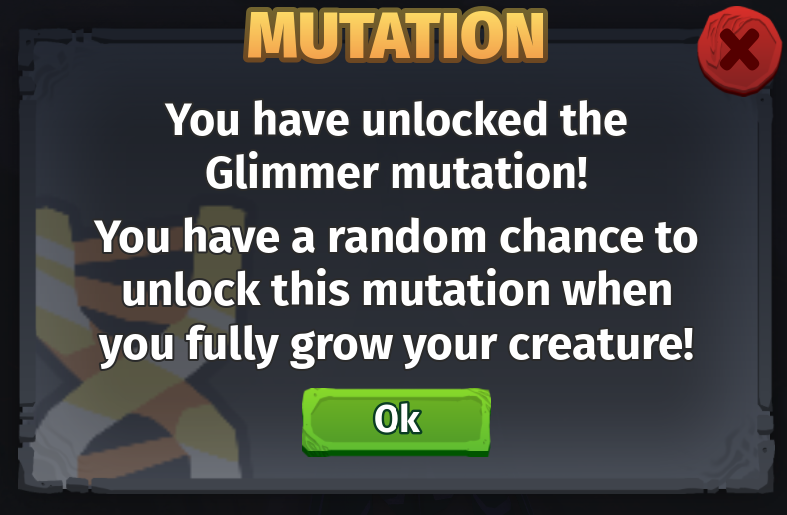 All mutations and their apperances?