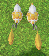 Dwarfism (left) Puffwump next to Regular Puffwump (right), seen from above