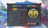 Land missions menu.