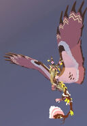 Old Glow Tail Saukuryn; note the glowing parts on the hind legs