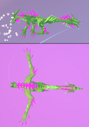 Custom Shimmer Sigmatox, highlighted in pink colors