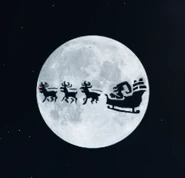 The moon during the event