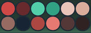Shro's primary color palette