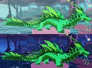 Peridot Auraron, day and night lighting
