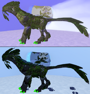 Old Overgrown Gloracus day/night