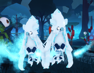 Gigantism (right) and normal (left) Wixpectr'o
