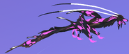 Custom Shimmer Dyaelatura, highlighted in pink colors