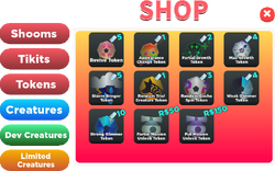 Shooms, Trade Roblox Creatures of Sonaria Roblox Items