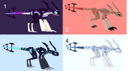 Several palette concepts