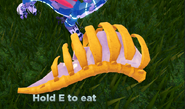 Zoocuu's legacy carcass features light gray flesh and yellow bones