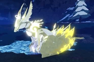 Old Shimmer Banishii; note the lack of glowing areas on the head, neck, and wings