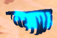 Lure's Legacy carcass features black bones and neon blue flesh
