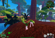 A juvenile Aholai in-game