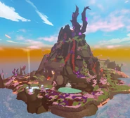 Corrupted Volcano Island