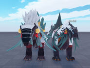 Size comparison with its previous model, front view