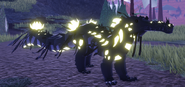 Custom Glimmer Nymphasuchus, in-game highlighted