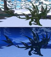 Overgrown Gloracus day/night