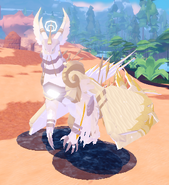Banishii's blood, which is black