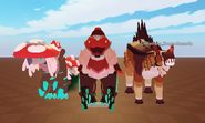 Redesign Shro's size compared to its old model and Dragonixsauria