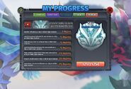 Sky missions menu.