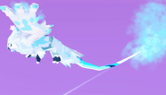 Glow Tail Wixpectr'o, note the end of the cloak no longer glows