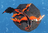 Clownfish Zwevealisk, top view