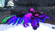 Bewitched female Aseliorus in-game at day