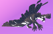 Custom Glimmer Caldonterrus, highlighted in the pure white parts