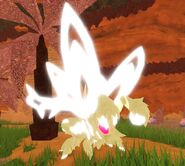 Albino + Glimmer Flickaflie