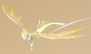 Previous Glow Tail Banishii, note how some of the spears on the tail aren't glowing
