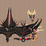 Size comparison, top view