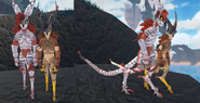 Custom Dwarfism (right) and elder (left) Idrabark