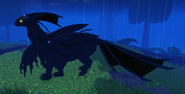 Melanistic Nindyr