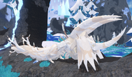 Leucistic Tornir, side view