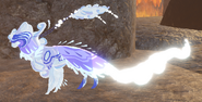 Previous Glow Tail Yenyasha; note how part of the skirt is glowing