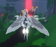 Old Glow Tail Angelic Warden, front view