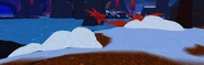 Snowball Fight minigame nearby snowball piles
