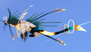 Old Glow Tail Nyxasolyx; note the glowing parts on the legs and more on the tail