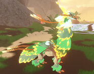 Shimmer female Coniferon in-game