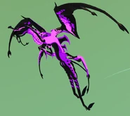 Shimmer + Glimmer Zakaiodrak; Shimmer in dark pink and Glimmer in light pink