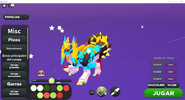 Former Doragonix with unique palette colors obtained from its crest and eyes