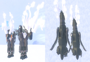 Custom Dwarfism (left) and normal (right) Cenicara