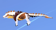 Piebald female Therolachus, in editor