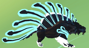 Custom Shimmer + Glimmer Volnoirve; note that Shimmer areas are highlighted in white while Glimmer areas are in light blue colors