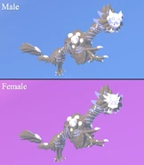 ShararookShimmerGlimmerHighlight.png (379 KB) Custom Shimmer + Glimmer Shararook; note that the Shimmer areas are highlighted in white while the Glimmer areas are in lavender colors