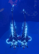 Custom Gigantism Slaiorn (left) next to custom Regular Slaiorn (right), seen from above